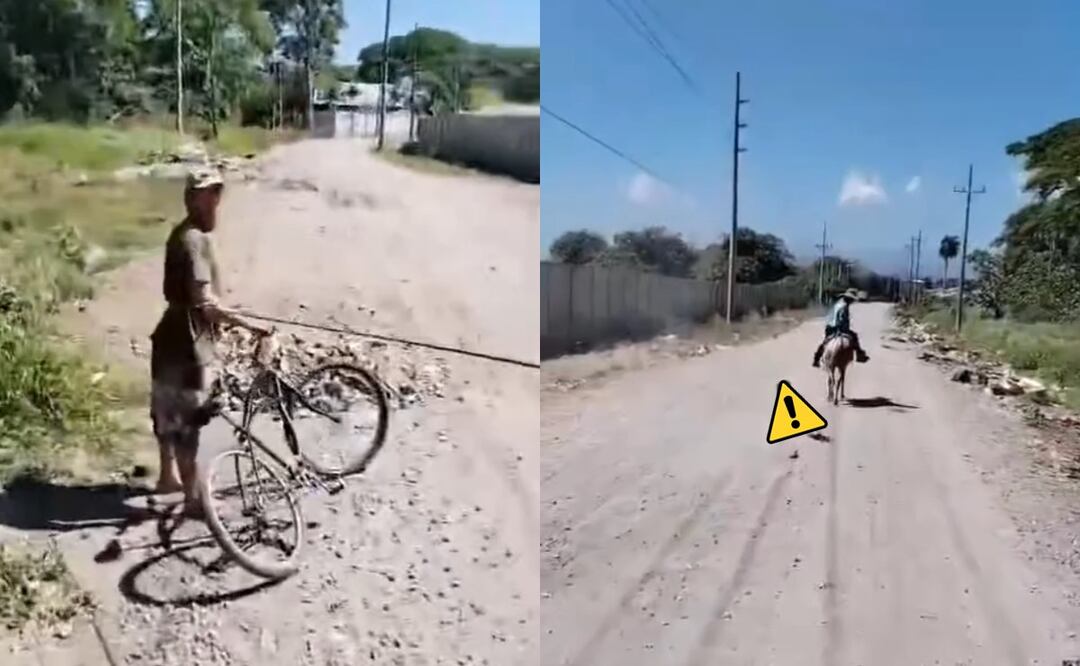 Por mula, atrapan y arrastran a presunto ladrón en Costa Rica