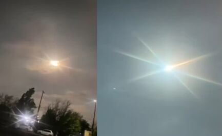 VIDEO: ¿Meteorito en Monterrey? Caída de bólido despierta a los regios
