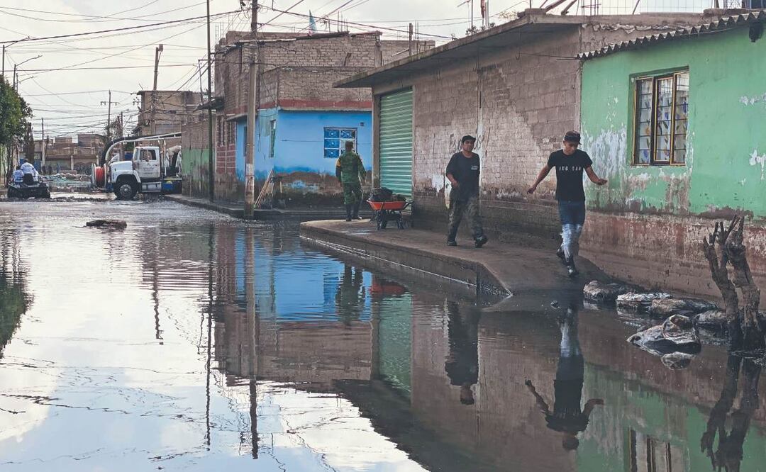 Chalco podría quedar limpio después de 33 días de inundaciones, siempre y cuando no llueva