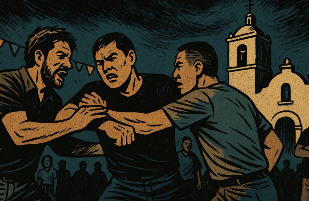 Fiesta patronal termina en tragedia (Foto: Creada con IA con fines ilustrativos)