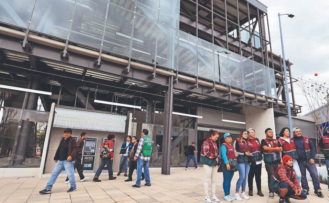 Línea 3 del Cablebús: Continúan las obras para terminar la estación Vasco de Quiroga