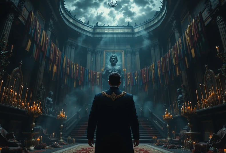 Nicolás Maduro y sus brujos: Las creencias que rodeaban al poder en Venezuela (Foto: Creada con IA)