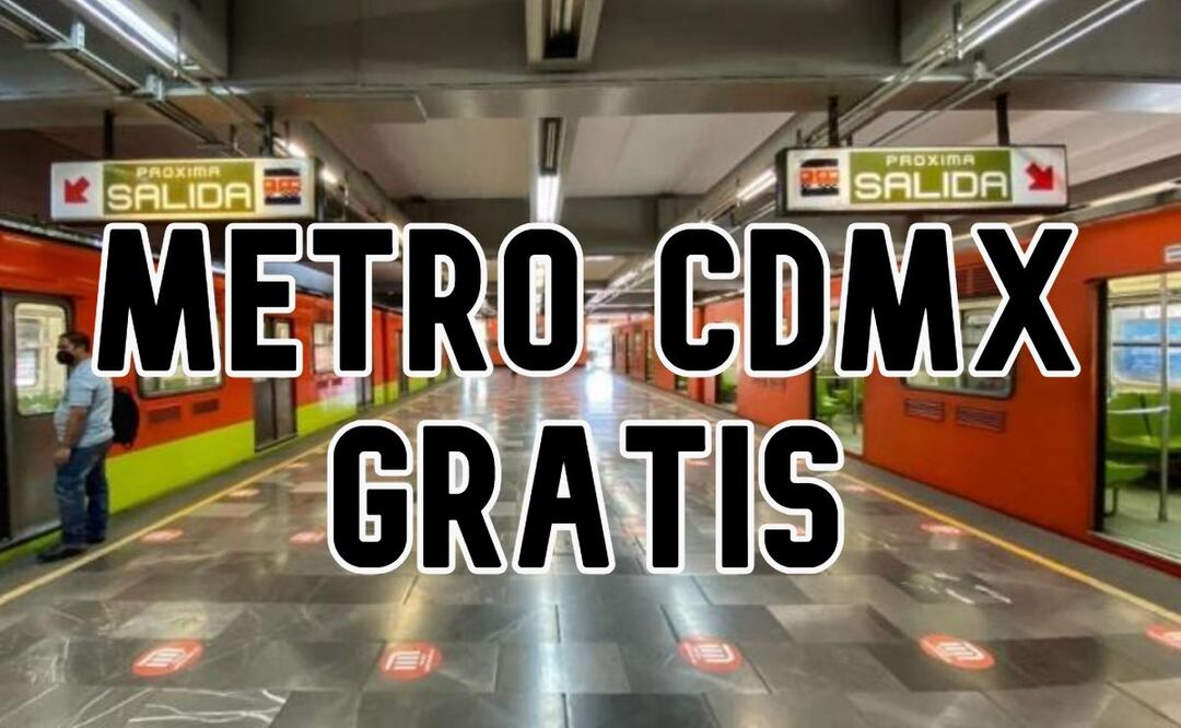 Metro CDMX gratis. Foto: (Cuartoscuro)