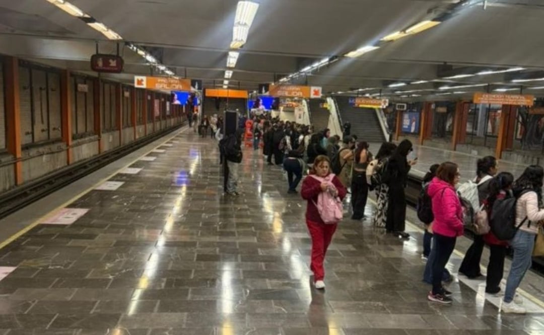 Metro CDMX. Foto: (@MetroCDMX)