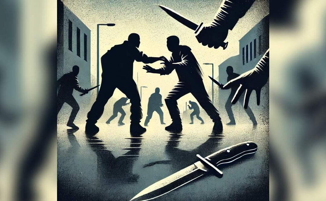 Violencia en CDMX (Foto: Creada con IA)