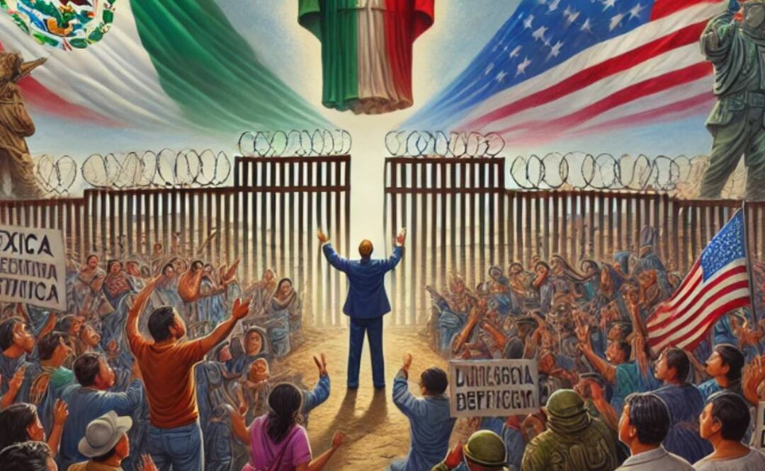 Deportaciones en Estados Unidos (Foto: Creada con IA)