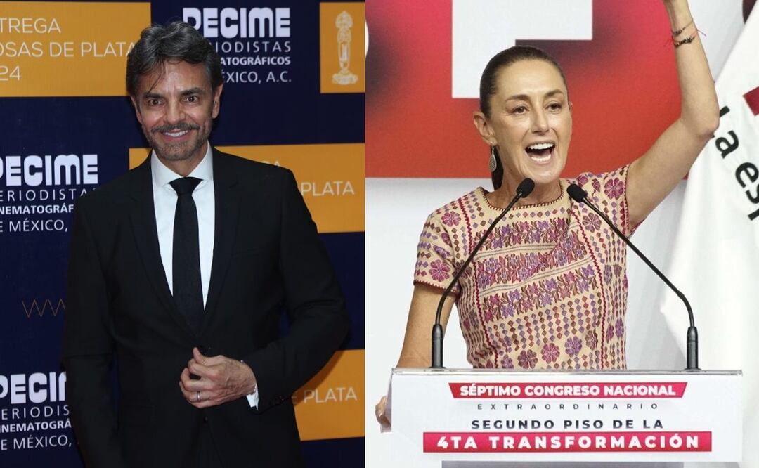 Eugenio Derbez tiene fe en Claudia Sheinbaum, esto fue lo que dijo