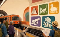 La historia detrás de la creación de los logotipos de las estaciones del Metro CDMX que millones desconocen