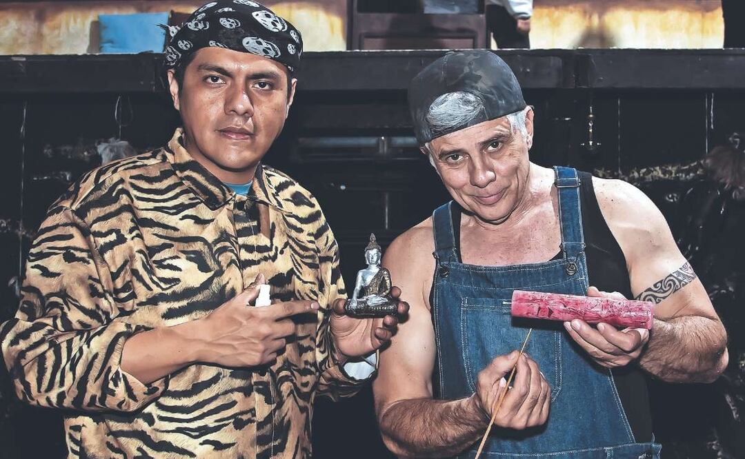 Ritual con Yamarash. Foto: (Rosalío Huízar. El Gráfico)