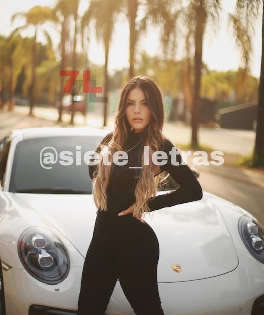 Supuesta influencer detenida (Vía: X)