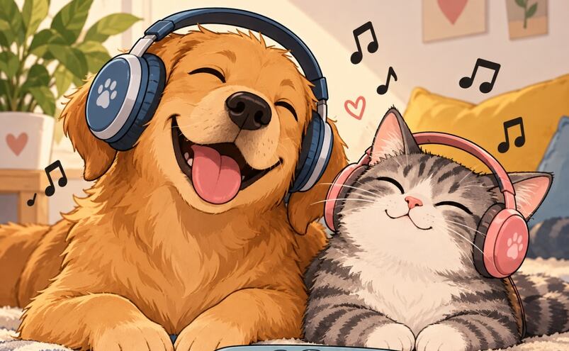 ¿Tienen gusto musical? Nuestras mascotas pueden hacerte saber si les gusta la música que escuchas
