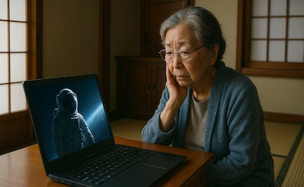 Astronauta estafa a ancianita, le dijo que estaba bajo ataque alienígena