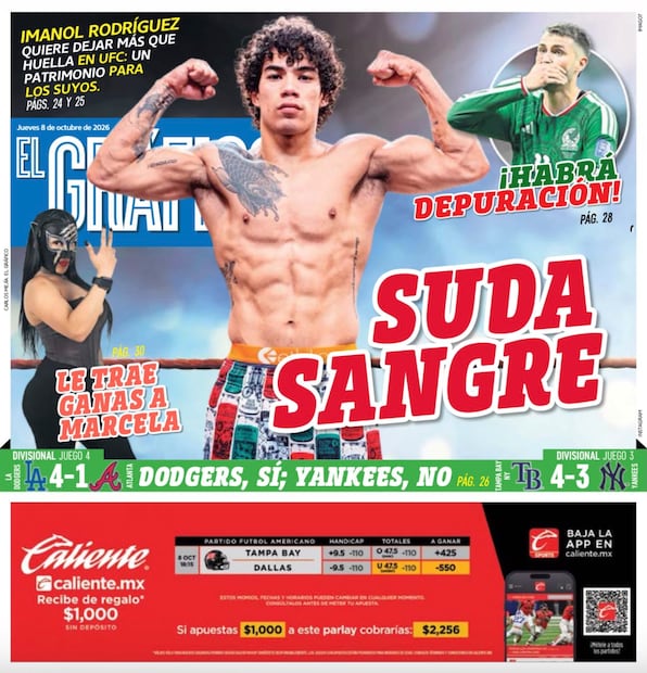 Portada El Gráfico | Jueves 8 de Octubre de 2026