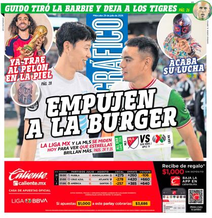 Portada El Gráfico | Miércoles 29 de Julio de 2026