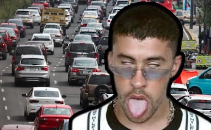 Bad Bunny, manifestaciones y eventos afectarán el tránsito hoy en la CDMX
