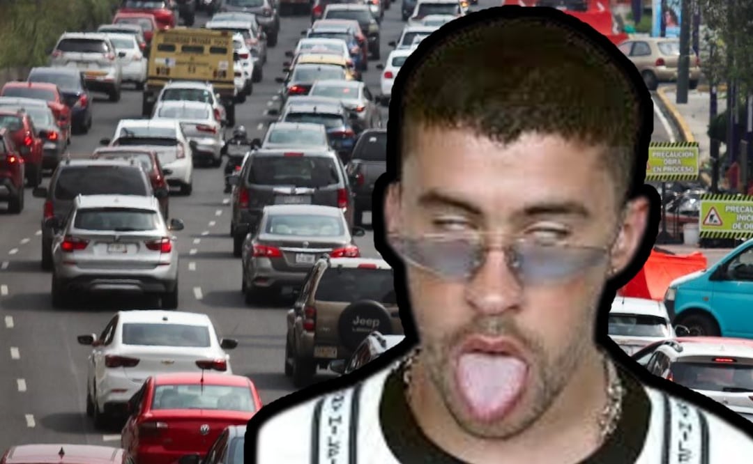 Bad Bunny, manifestaciones y eventos afectarán el tránsito hoy en la CDMX (Foto: Cuartoscuro / X)