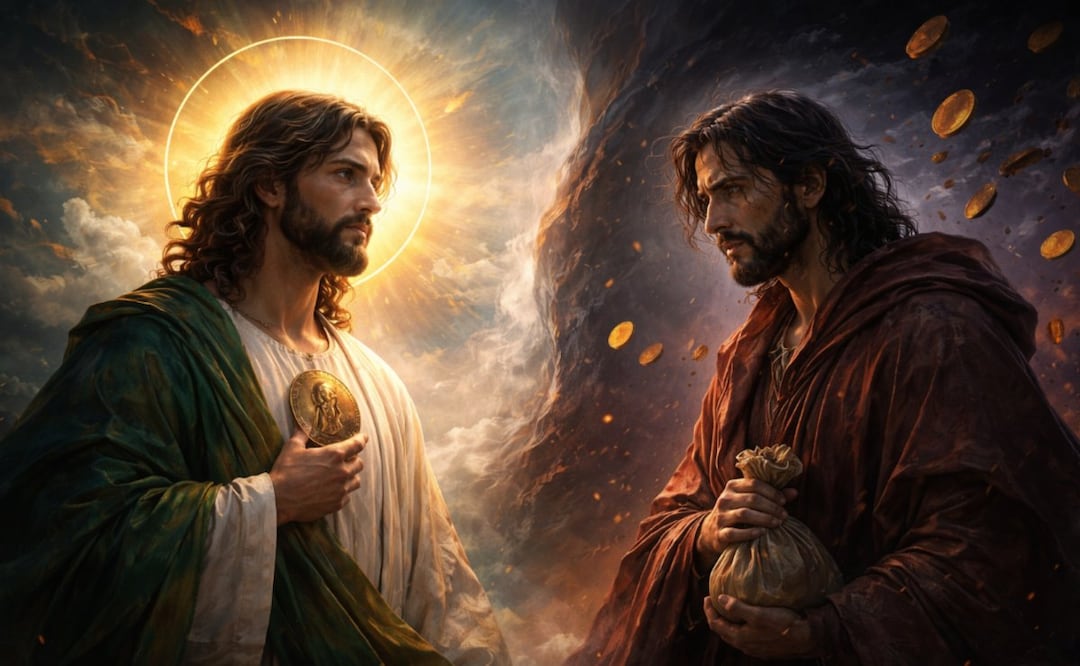 Judas Tadeo vs Judas Iscariote: Guía definitiva para no confundirlos esta Semana Santa (Foto: Creada con IA)