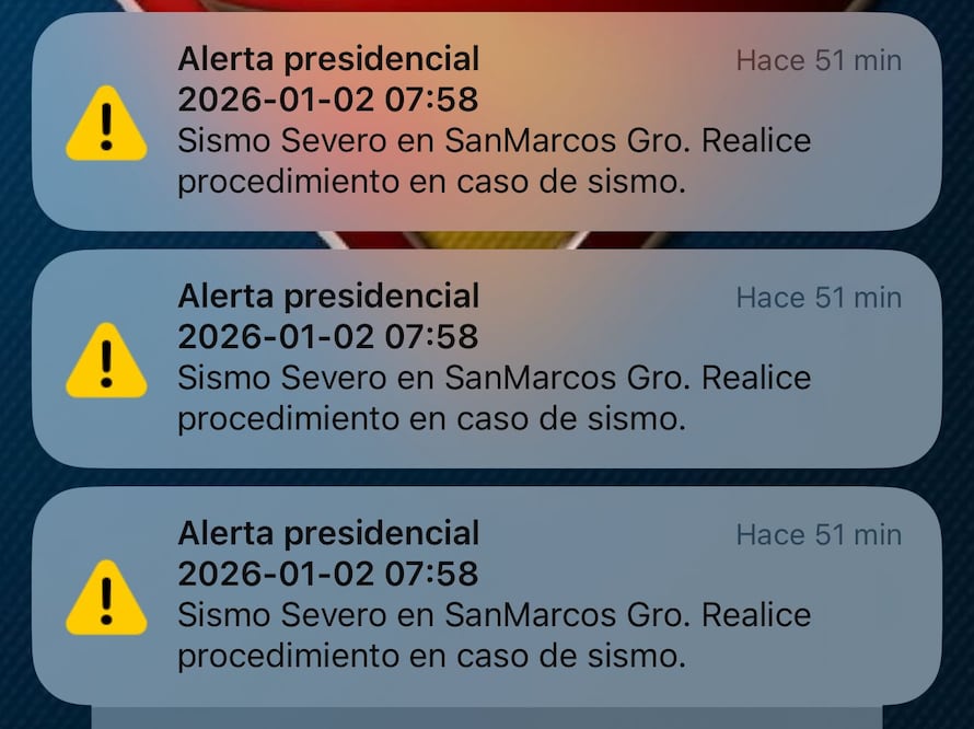 Aplicaciones celulares se la rifaron alertando oportunamente el sismo