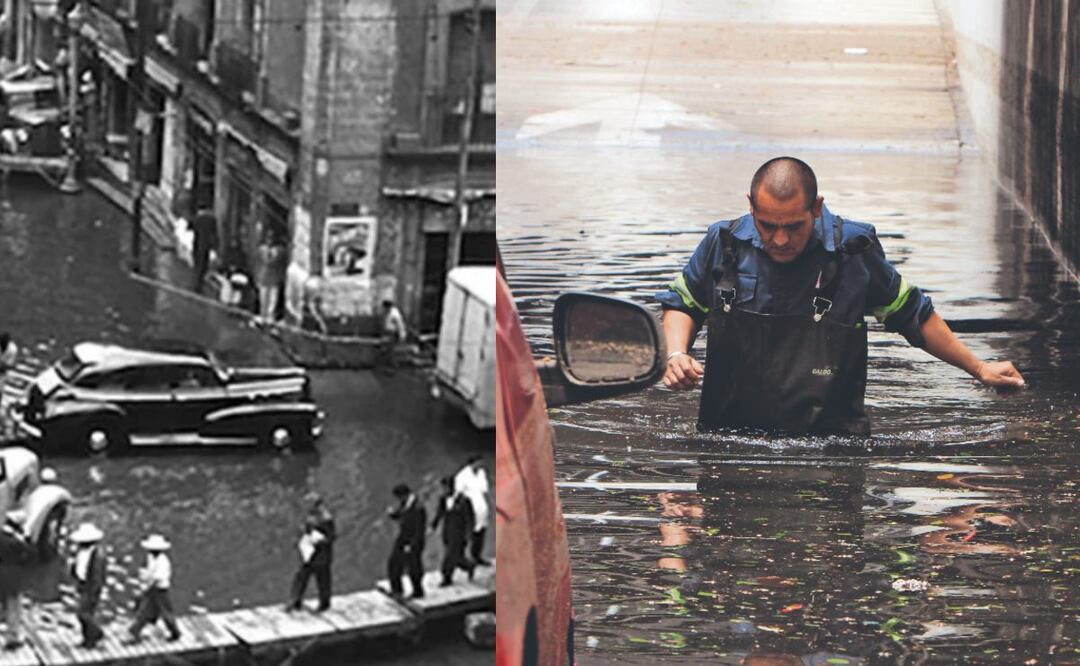 CDMX bajo el agua (Foto: Especial)