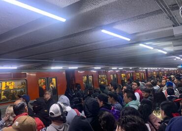 Metro CDMX: Activan avance lento por la presencia de lluvia durante esta tarde