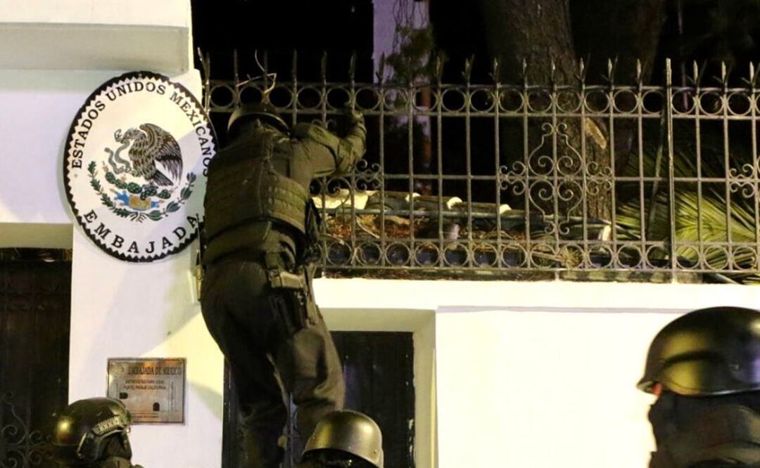 Estados Unidos se pronuncia ante intromisión de policía ecuatoriana en embajada mexicana