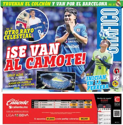 Portada El Gráfico | Viernes 9 de enero 2026