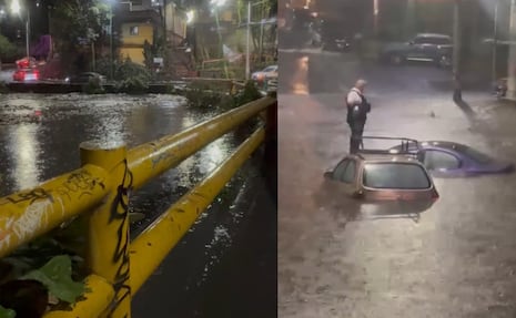 VIDEOS: ¡Caos por lluvias en CDMX! Tlalpan, Cuajimalpa y Coyoacán bajo el agua