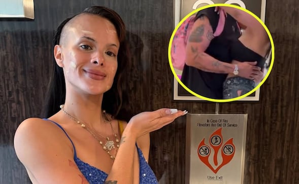 ¡Viva Las Vegas! Gala Montes aprovecha viaje para agarrarse a besos con su exnovio