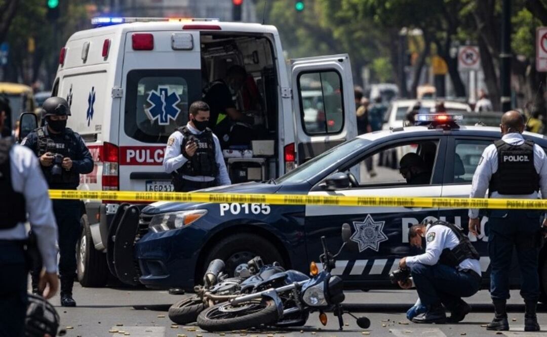 Hombre se resiste a asalto y es baleado en Coyoacán. Foto: (IA)