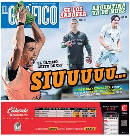Portada El Gráfico | Miércoles 12 de Noviembre de 2025