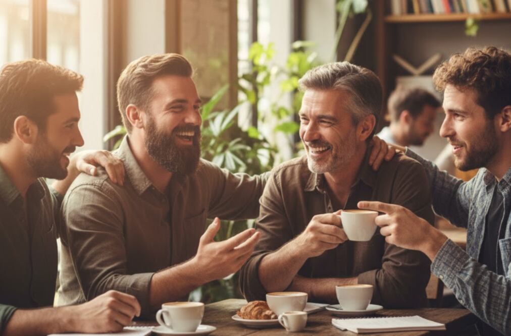 ¡Es hoy, es hoy! Sí existe el Día Internacional del Hombre y se celebra cada 19 de noviembre (Foto: Creada con IA)