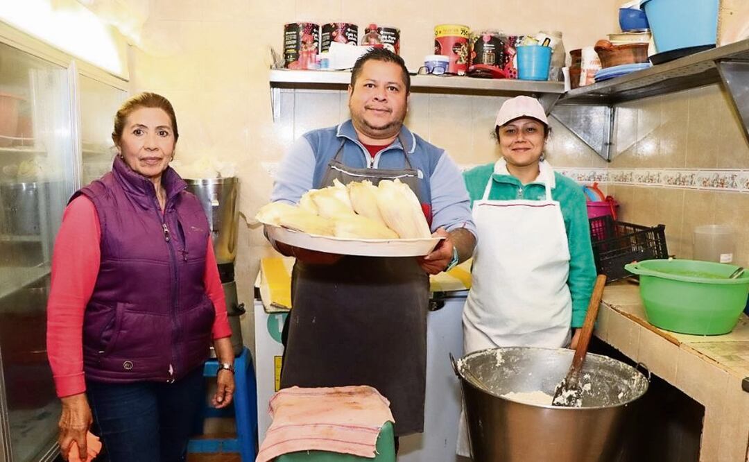 Sabrosos y de diversos sabores así son los tamales Las Gaviotas en CDMX