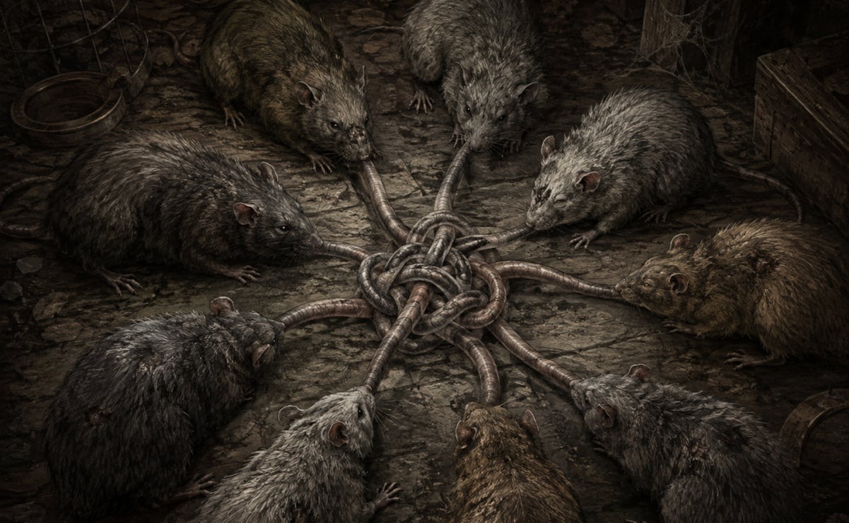 ¿De qué trata el impactante fenómeno del rey de las ratas? Aquí te lo decimos 