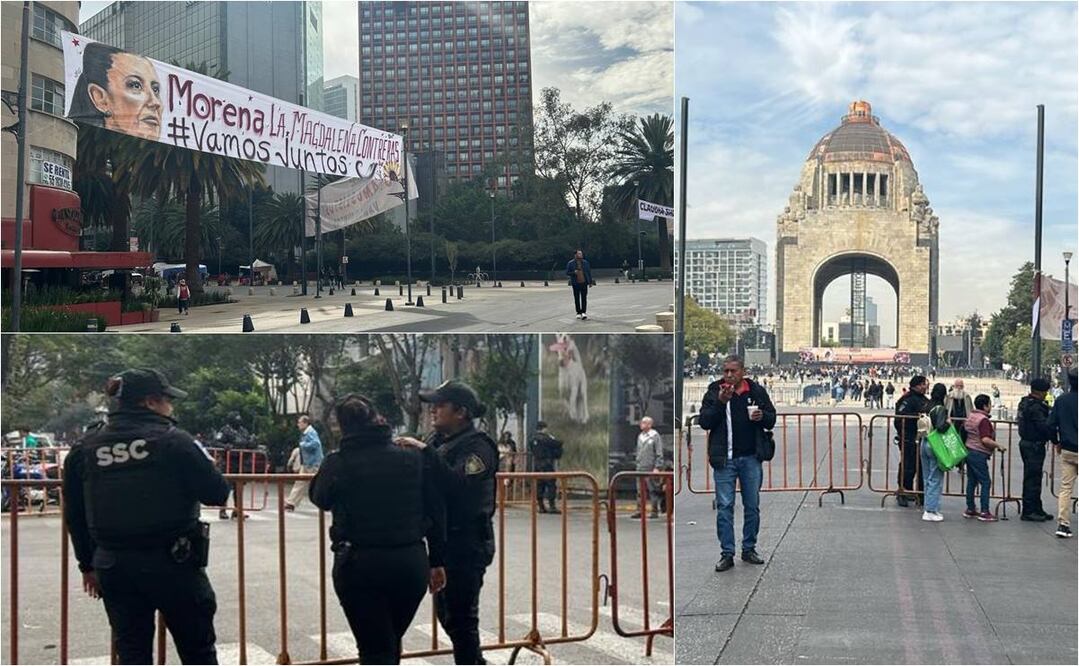 ¡Ni te acerques al Monumento a la Revolución! Todo está cerrado por evento de Sheinbaum