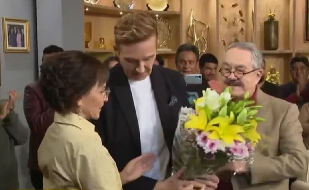 Flores para una “hierba mala”: Así recibieron a Daniel Bisogno, tras su regreso a Ventaneando