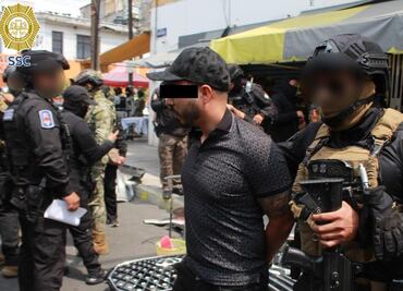 Cae “El Raider” capo de autopartes robadas ¿Qué encontraron durante el operativo en la Cuauhtémoc?