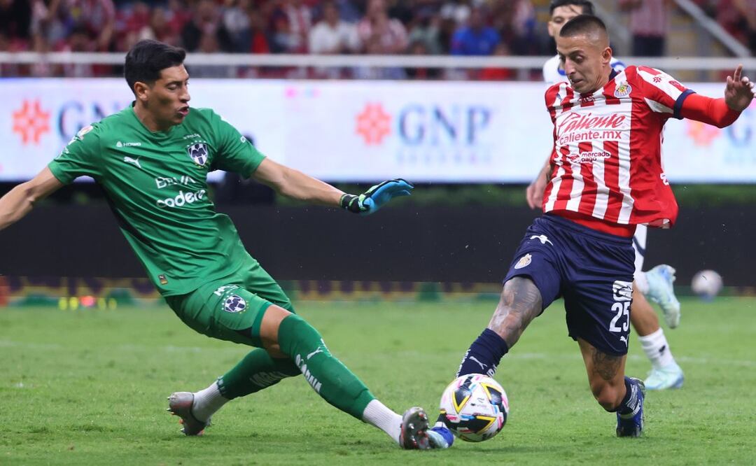 Chivas y Rayados dividen puntos en la Jornada 10