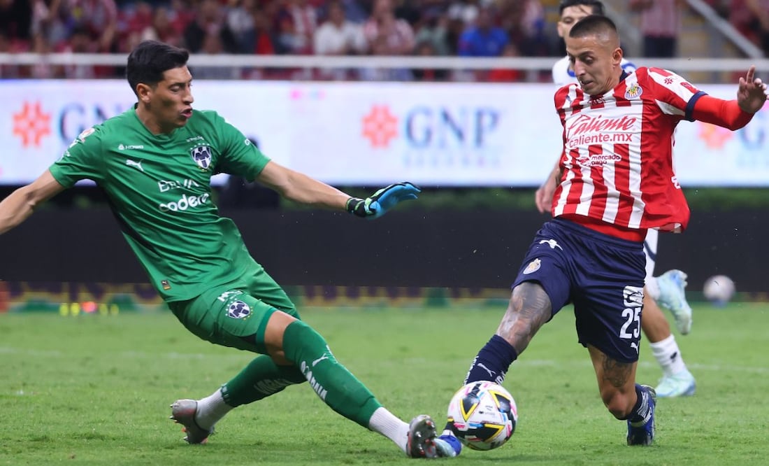Chivas y Rayados dividen puntos en la Jornada 10
