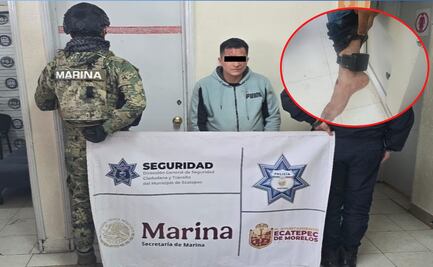 Hombre con brazalete electrónico andaba atracando en Ecatepec ¿Tienen solución estas personas? 