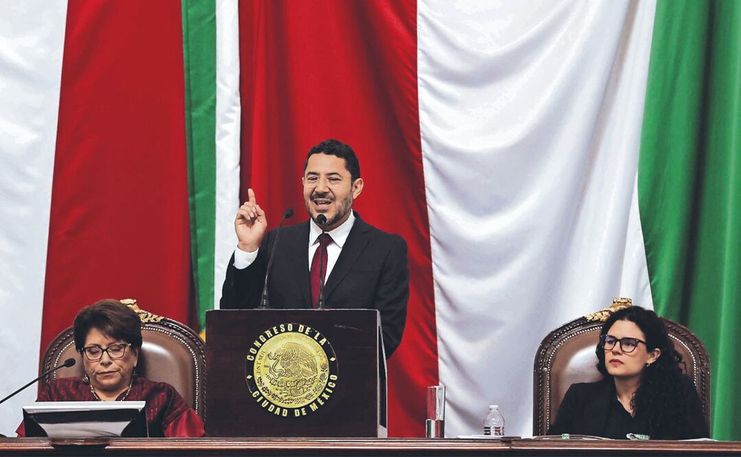 Martí Batres se echa flores durante Informe de Gobierno: “Pude hacer muchos”