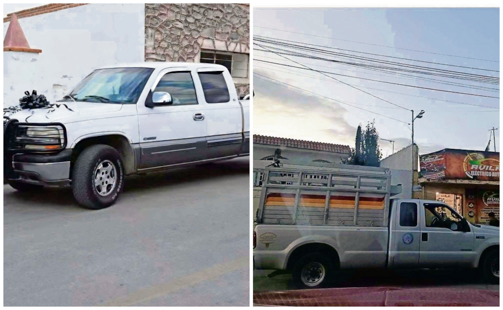 Estas fueron las unidades en las que escaparon los asesinos. Fotos: Especiales