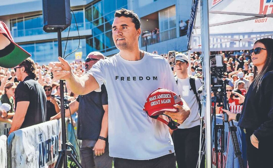 charlie kirk. Foto: (AP)
