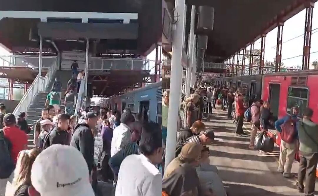 Hombre se avienta a vías de la línea A del Metro, pierde las piernas y la vida