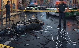 Por avanzando murió arrastrado: Biker le quisto ganar el paso a una pipa y fue arrollado en la GAM