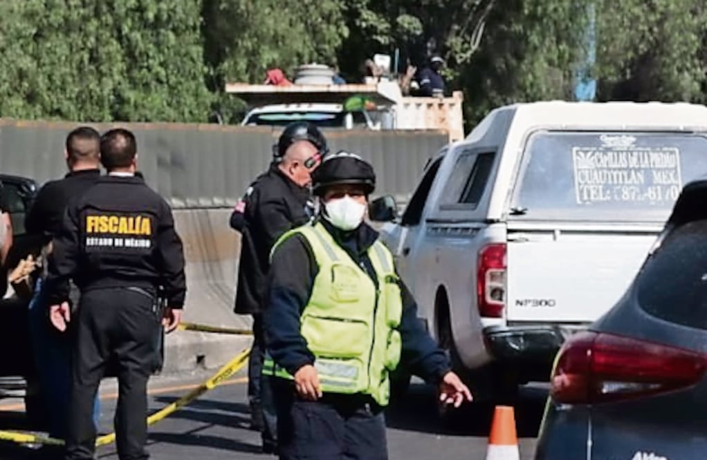 Asesinan a hombre en la México-Querétaro (Foto: Especial)