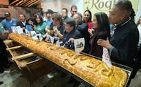 ¡Gigantesco! En Real del Monte, en Hidalgo, preparan el paste más grande del mundo