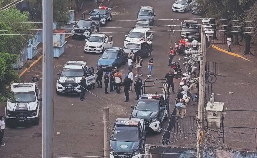 Se desata balacera en panteón de Iztapalapa y empieza la corretiza. Foto: (Especial)