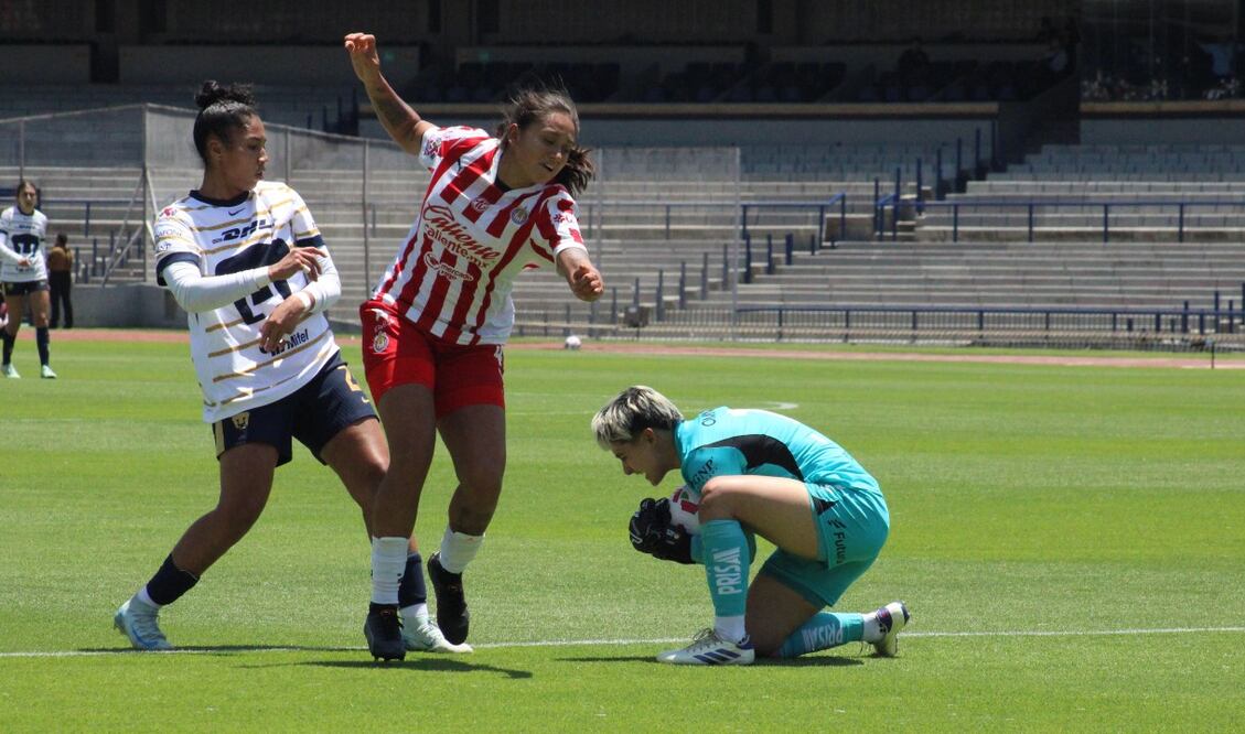 Chivas está en las semifinales de la Liga MX Femenil ¿Pumas se dejó perder? 
Imagen: Maritza Villagómez I ElGráfico