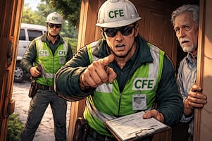 ¡No caigas! Falsos trabajadores de la CFE están extorsionando casa por casa, así operan