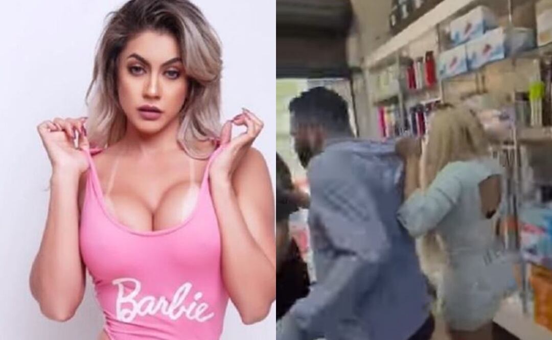 Encuentran a 'Barbie Infiel' poniéndole el cuerno a su marido con otra mujer